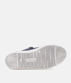 Gabor Chunky Navy Suede Trainers