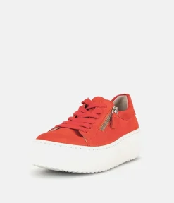 Gabor Chunky Pumpkin Orange Trainers