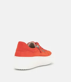 Gabor Chunky Pumpkin Orange Trainers