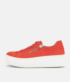 Gabor Chunky Pumpkin Orange Trainers