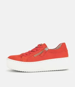Gabor Chunky Pumpkin Orange Trainers