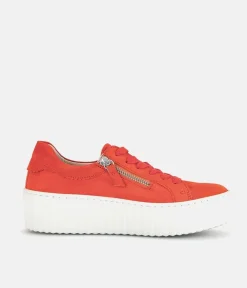 Gabor Chunky Pumpkin Orange Trainers