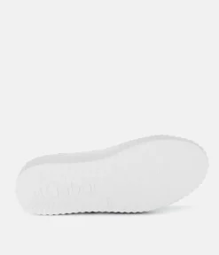 Gabor Chunky White Leather Trainers