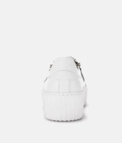 Gabor Chunky White Leather Trainers