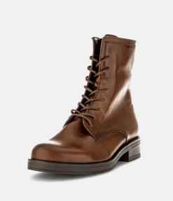 Gabor Classic Brown Leather Ankle Boots