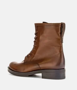 Gabor Classic Brown Leather Ankle Boots