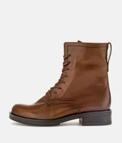 Gabor Classic Brown Leather Ankle Boots