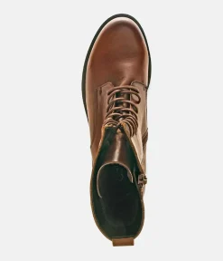 Gabor Classic Brown Leather Ankle Boots