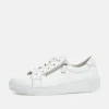 Gabor Classic White Leather Trainer