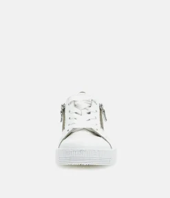 Gabor Classic White Leather Trainer