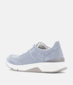 Gabor Fab Light Blue Rolling Soft Trainers