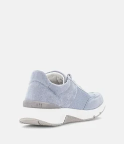 Gabor Fab Light Blue Rolling Soft Trainers
