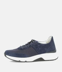 Gabor Fab Navy Rolling Soft Trainers