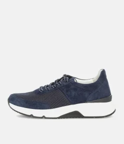 Gabor Fab Navy Rolling Soft Trainers