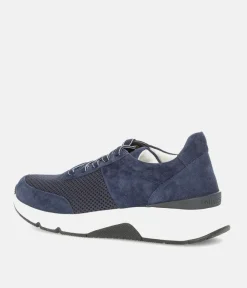 Gabor Fab Navy Rolling Soft Trainers