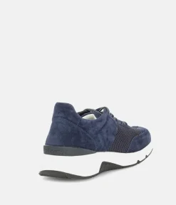 Gabor Fab Navy Rolling Soft Trainers