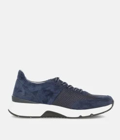 Gabor Fab Navy Rolling Soft Trainers
