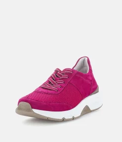 Gabor Fab Pink Rolling Soft Trainers