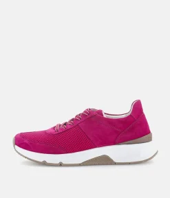Gabor Fab Pink Rolling Soft Trainers