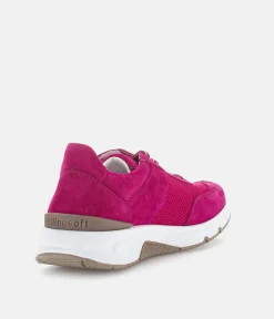 Gabor Fab Pink Rolling Soft Trainers