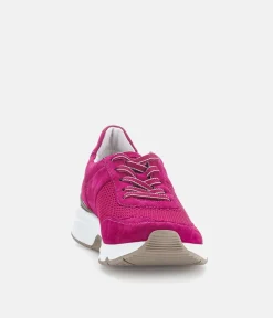 Gabor Fab Pink Rolling Soft Trainers