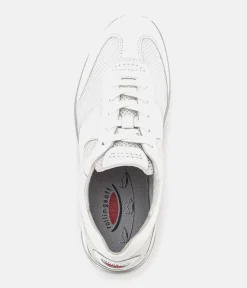 Gabor Fab White Rolling Soft Trainers