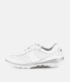 Gabor Fab White Rolling Soft Trainers