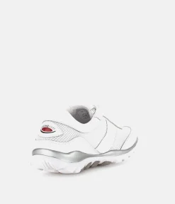 Gabor Fab White Rolling Soft Trainers
