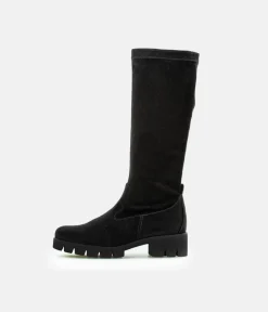 Gabor Fabulous Long Suede Black Boots
