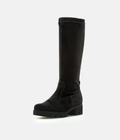 Gabor Fabulous Long Suede Black Boots