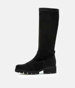 Gabor Fabulous Long Suede Black Boots