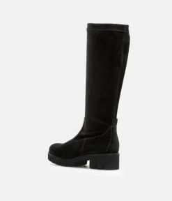 Gabor Fabulous Long Suede Black Boots