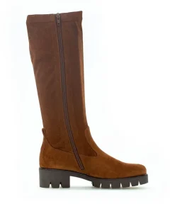Gabor Fabulous Long Suede Brown Boots