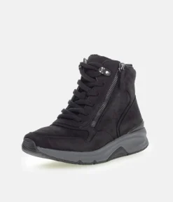 Gabor Fantastic Casual Black Sneaker Booties