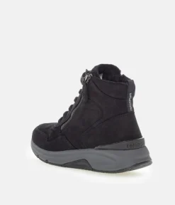 Gabor Fantastic Casual Black Sneaker Booties