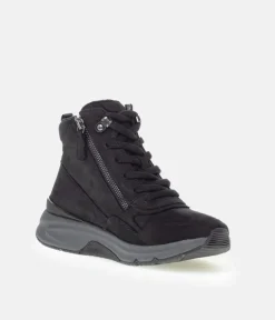 Gabor Fantastic Casual Black Sneaker Booties