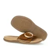 Gabor Fashionable Brown Slip On Buckle Sandals