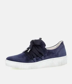 Gabor Glam Navy Slip On Trainers