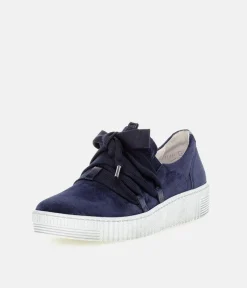 Gabor Glam Navy Slip On Trainers