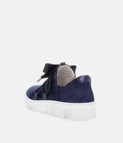 Gabor Glam Navy Slip On Trainers