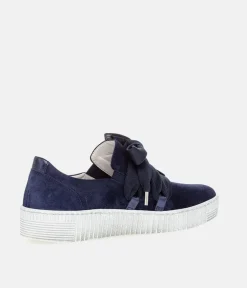 Gabor Glam Navy Slip On Trainers