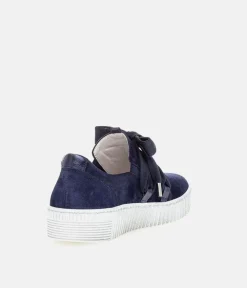 Gabor Glam Navy Slip On Trainers