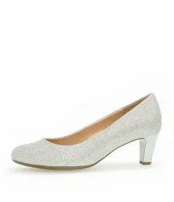 Gabor Glam Silver Heels