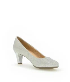 Gabor Glam Silver Heels