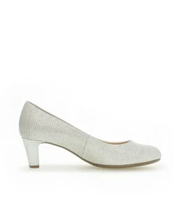 Gabor Glam Silver Heels