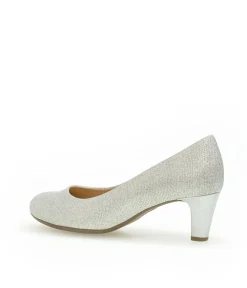 Gabor Glam Silver Heels