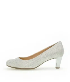Gabor Glam Silver Heels
