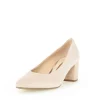 Gabor Light Beige/Pink Suede Block Heels