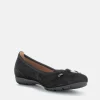 Gabor Plush Suede Ballet Flats