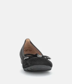 Gabor Plush Suede Ballet Flats